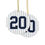 Thumbnail: Jorge Posada #20 Ceramic Christmas Tree Ornament
