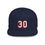 Thumbnail: Henrik Lundqvist #30 Embroidered Flat Bill Snapback Hat