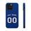 Thumbnail: Texas Baseball Blue Inspired MagSafe Case iPhone 13, 14, 15, 16