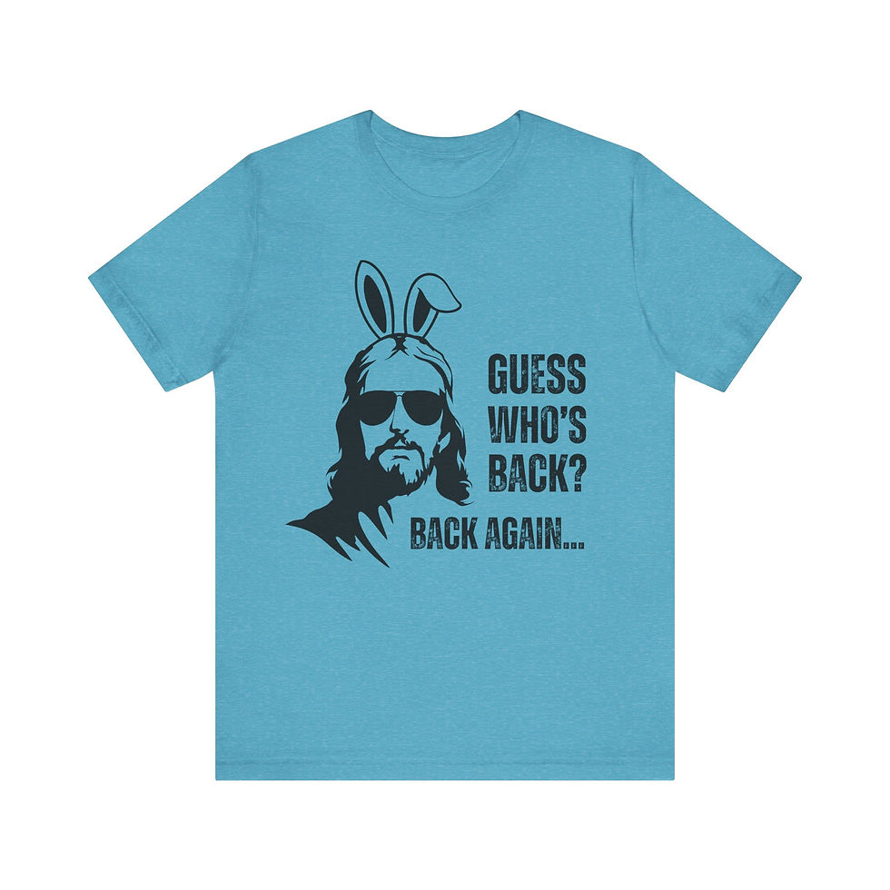 Thumbnail: Easter Bunny Jesus Adult Bella + Canvas T-Shirt