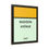 Thumbnail: Monopoly Inspired Matte Framed Canvas (Yellow)