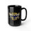 Thumbnail: JYLAX Black 15oz Ceramic Coffee Mug 