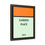 Thumbnail: Monopoly Inspired Matte Framed Canvas (Orange)