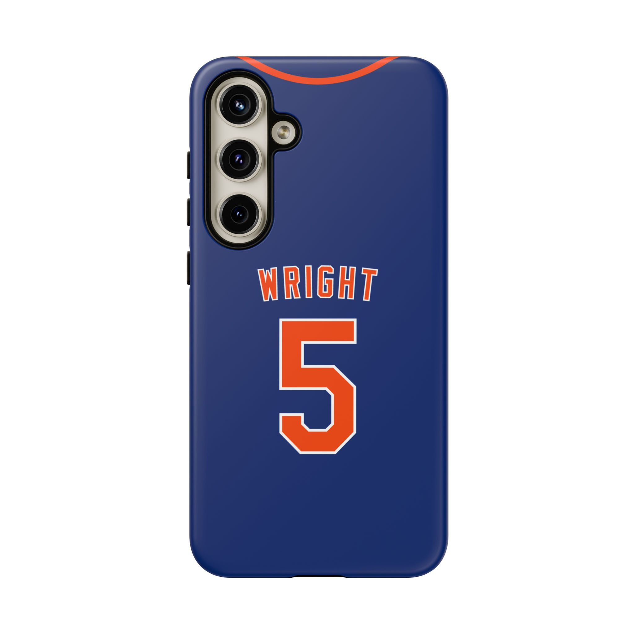 David Wright Blue NYM Baseball Phone Case | iPhone Samsung Galaxy Google Pixel