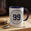 Thumbnail: Aaron Judge #99 Navy Accented Ceramic Coffee Mug