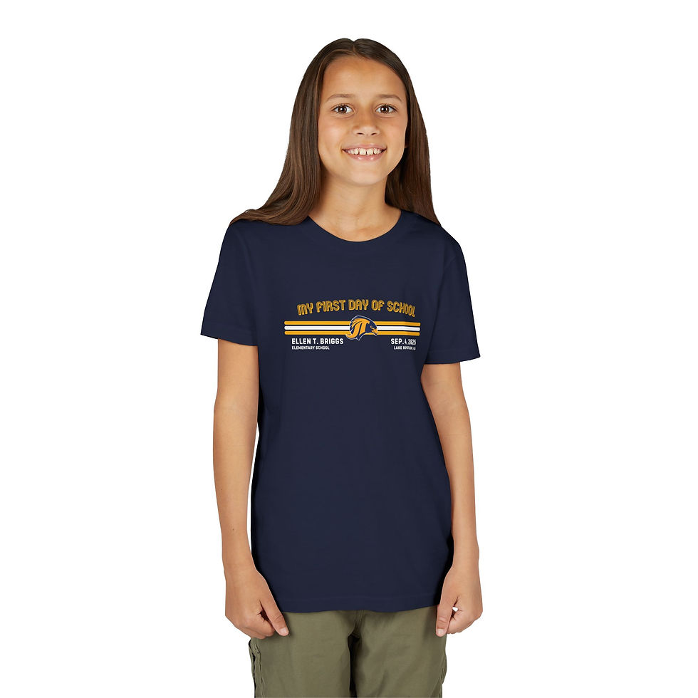 Thumbnail: JT Collection | Briggs 1st Day of School 2025 Youth Shirt