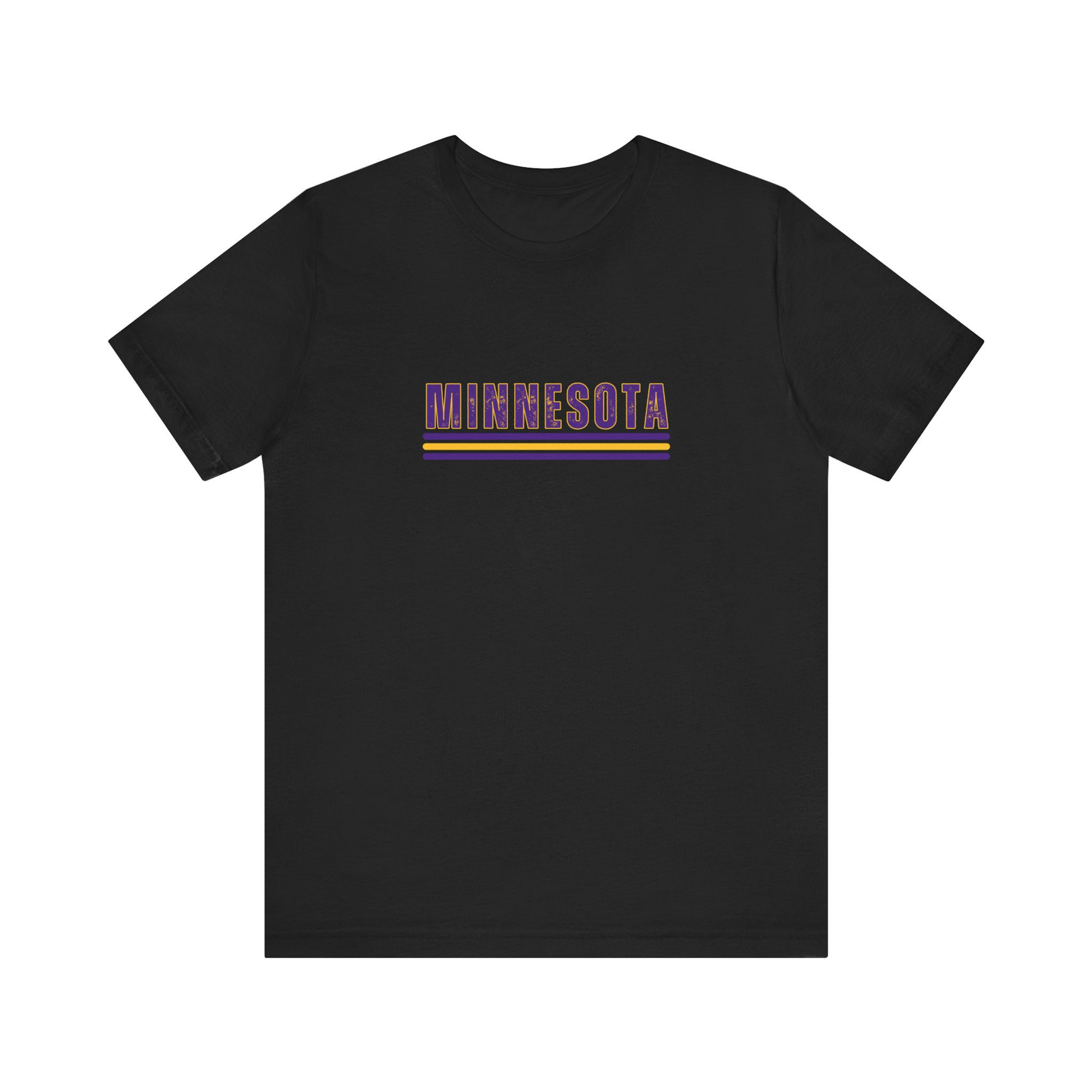 Minnesota Football Unisex Black Short Sleeve T-Shirt