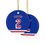 Thumbnail: Brian Leetch #2 Jersey Banner Ceramic Christmas Tree Ornament