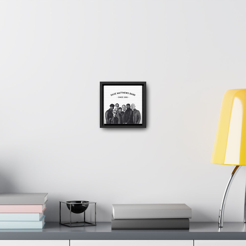 Thumbnail: DMB Portrait Gallery Canvas Wraps, Square Frame