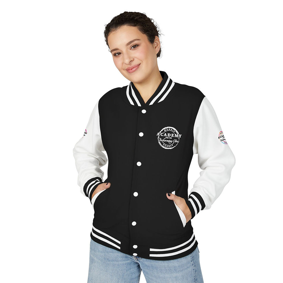 Thumbnail: APA Unisex Heavyweight Letterman Jacket