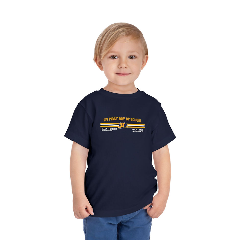 Thumbnail: JT Collection | Briggs 1st Day of School 2025 Toddler Shirt