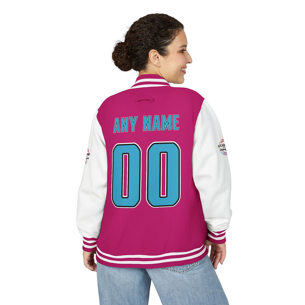 Thumbnail: APA Unisex Heavyweight Letterman Jacket
