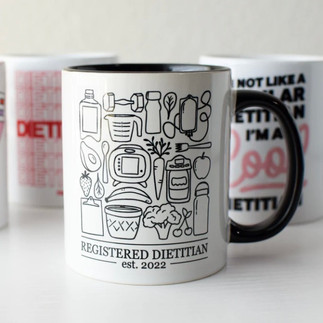 Donut Season Dietitian Est. 2022 Mug gift idea for dietitians