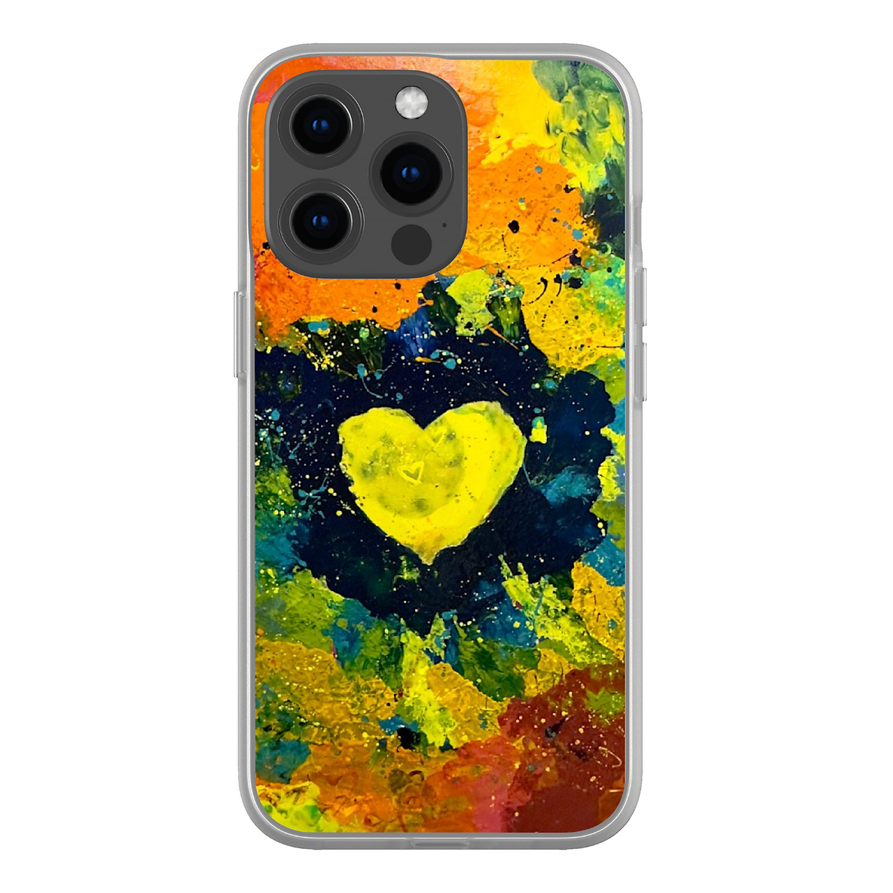 Holly Forbes abstract painting printed on cell phone case. Gift ideas for dietitians.