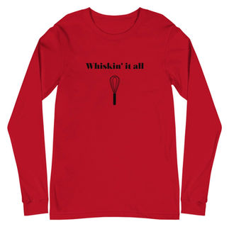 Whiskin' it all food pun T-shirt gift idea for dietitians from Sound Bites Nutrition