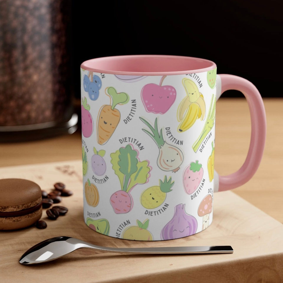 Dietitian Produced Mug gift idea for dietitians