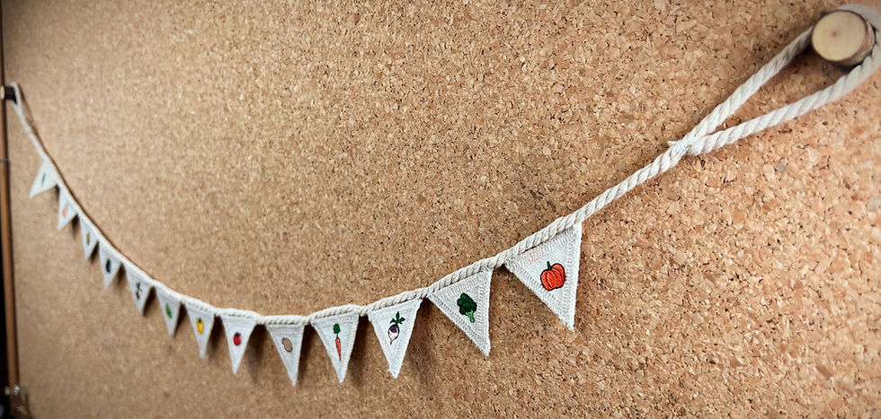 Thumbnail: Fruit + Veggie Garland