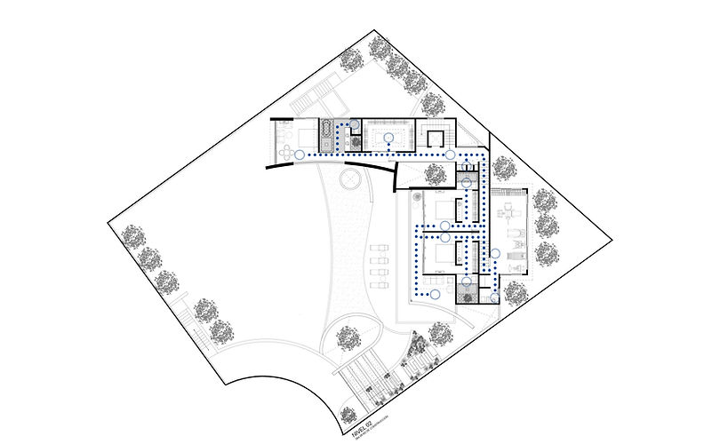 VIVIENDA APM - ARQ 03 CIRCULACIÓN - DANIEL JACOBO ARQUITECTO