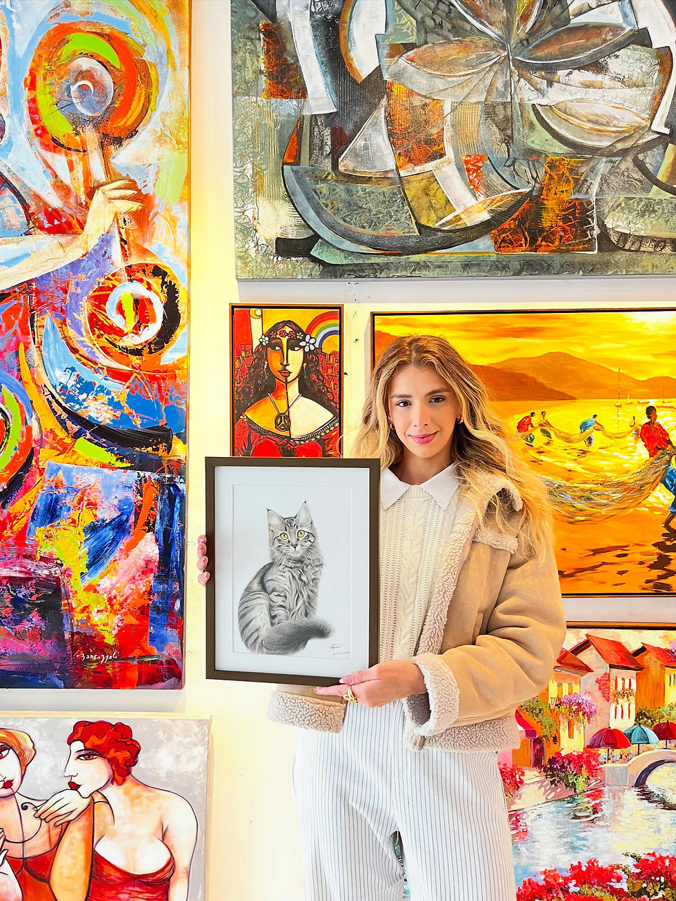 Art That Saves: The Story of Tayná, the Artist Who Transforms Cats into Reality and Hope