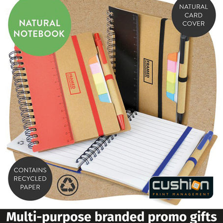 We supply multi-purpose branded notebook gifts
