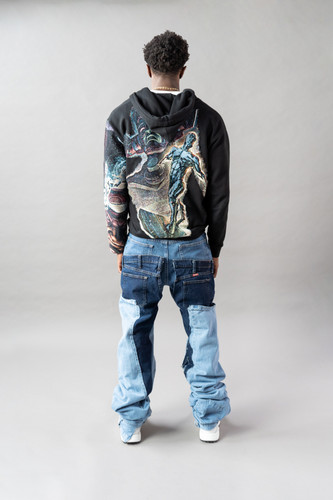 Triple Stacked Denim | By Sade