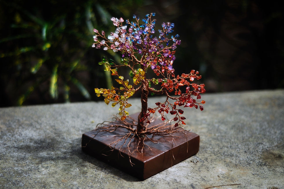 Thumbnail: Chakra Tree (Glass beads)