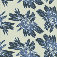 Nature Draw - toss repeating gebras