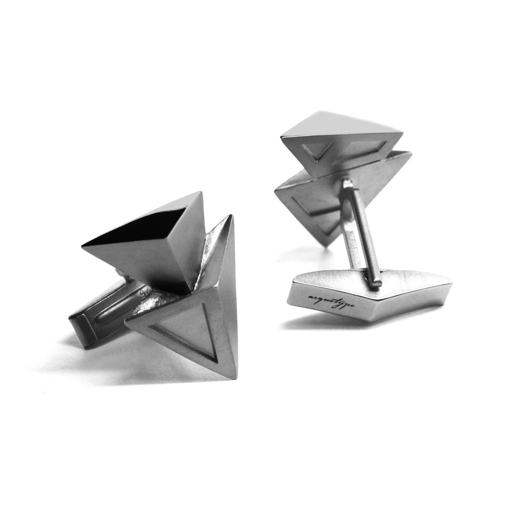BERMUDEZ Cufflinks / Gun Metal