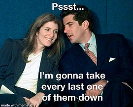 caroline and john im gonna take them all