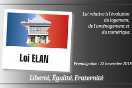 Texte de la loi ELAN.