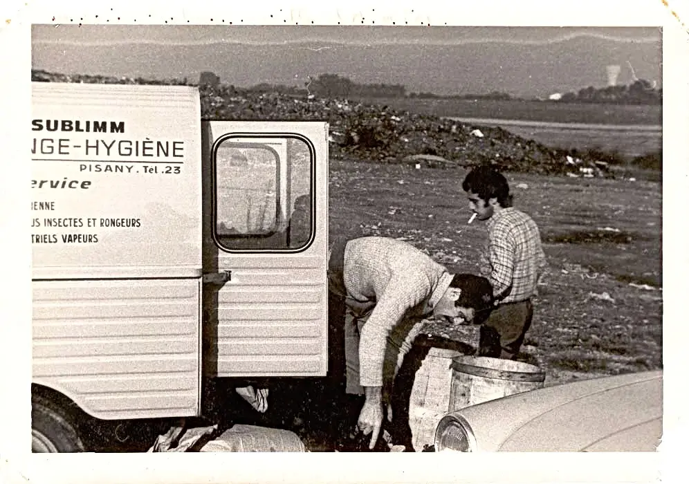 Campagne de dératisation année 1970