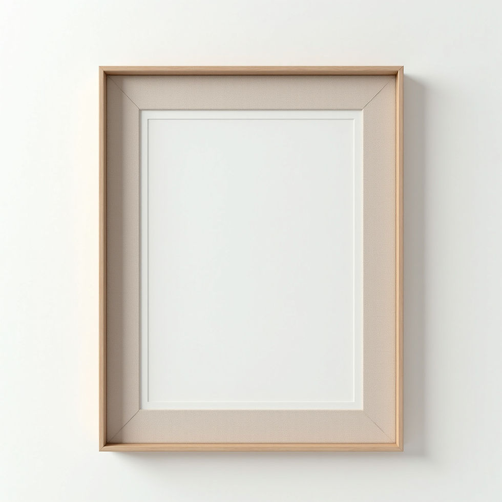 Textured Linen Wrap Frame