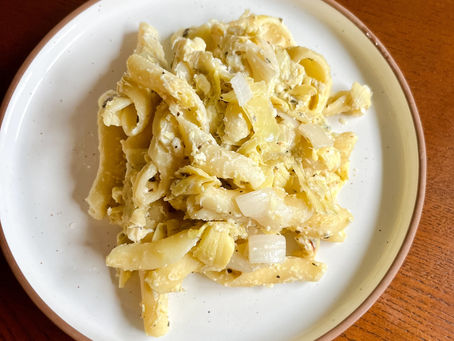 Feta, Lemon, & Artichoke Pasta