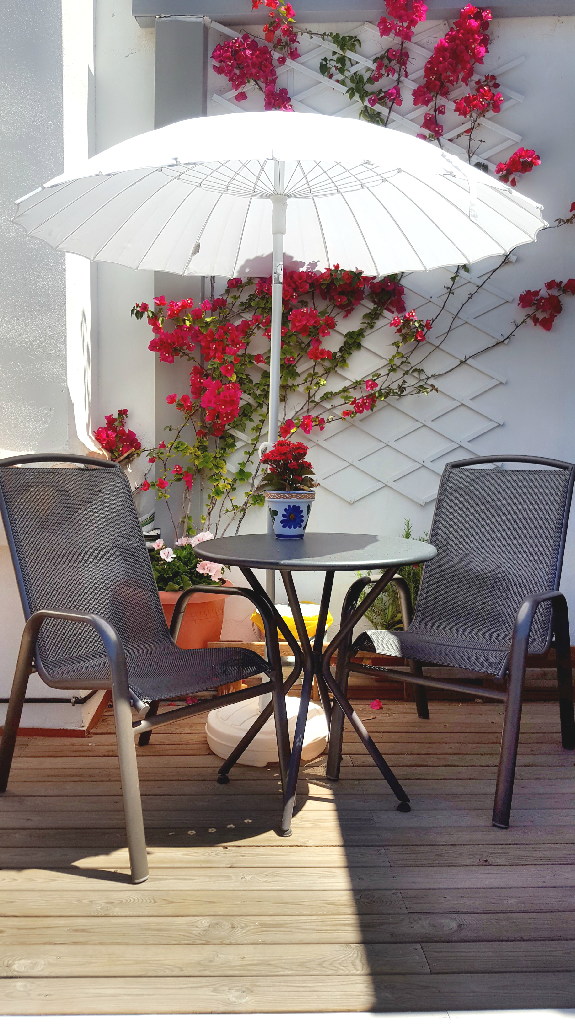 Shared roof terrace