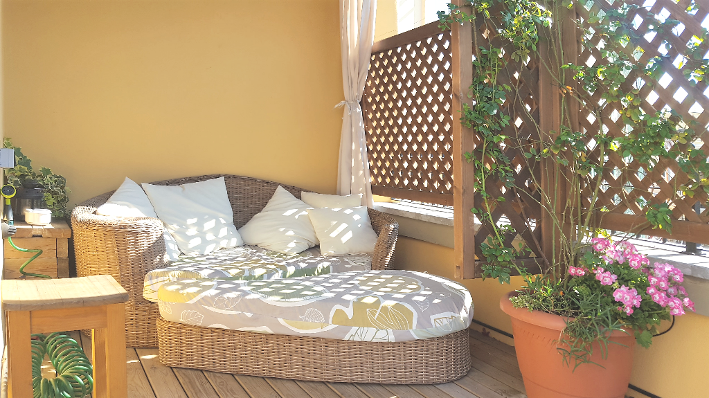 Shared roof terrace