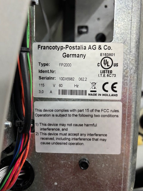 Thumbnail: Neopost Mailing Inserter