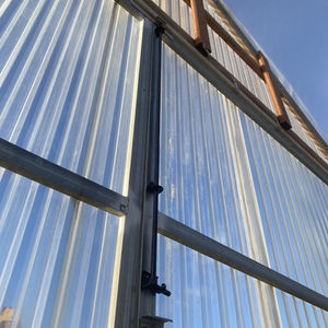 Custom Cane Bolt Latch for a Greenhouse