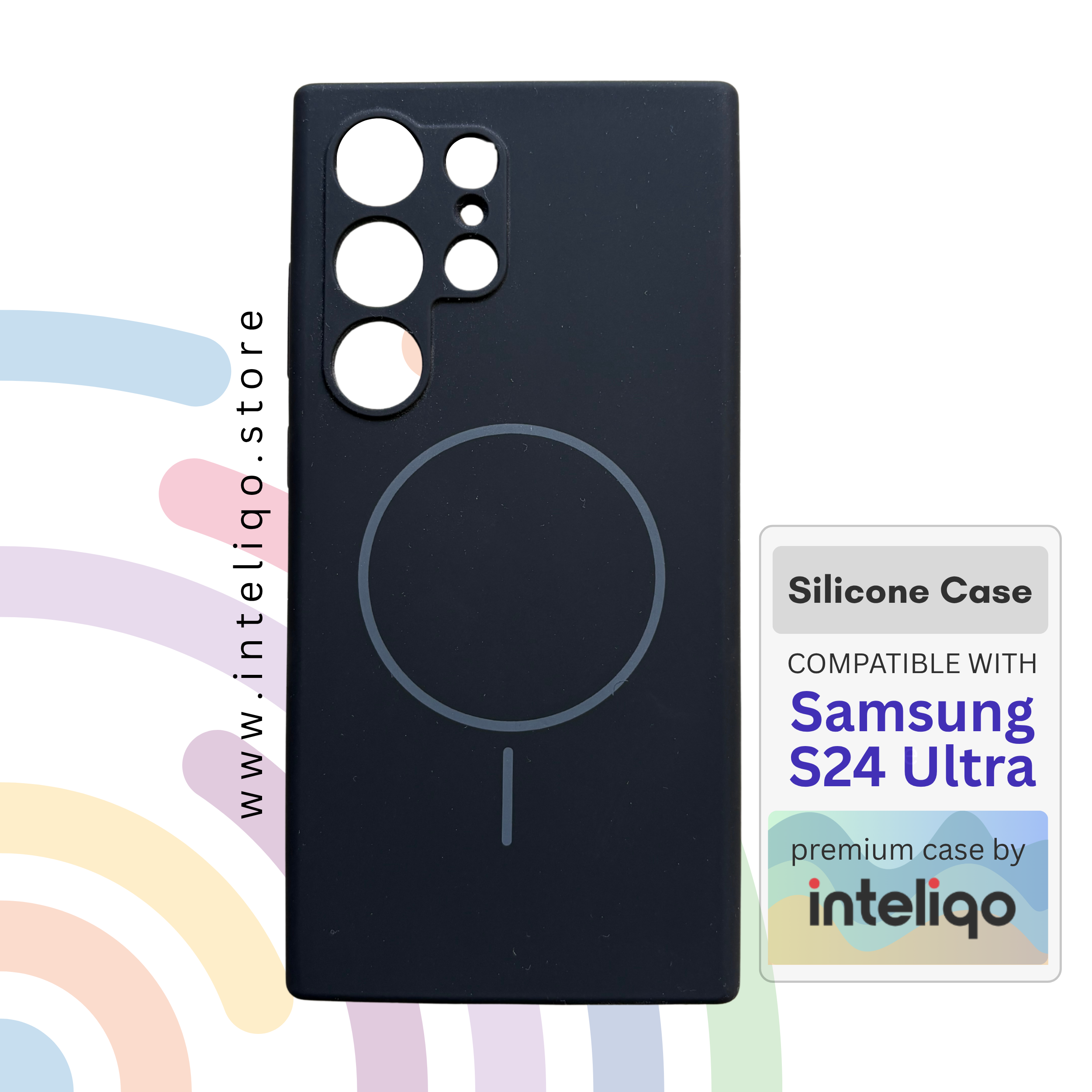 Samsung S24 Ultra Magnetic Silicone Case