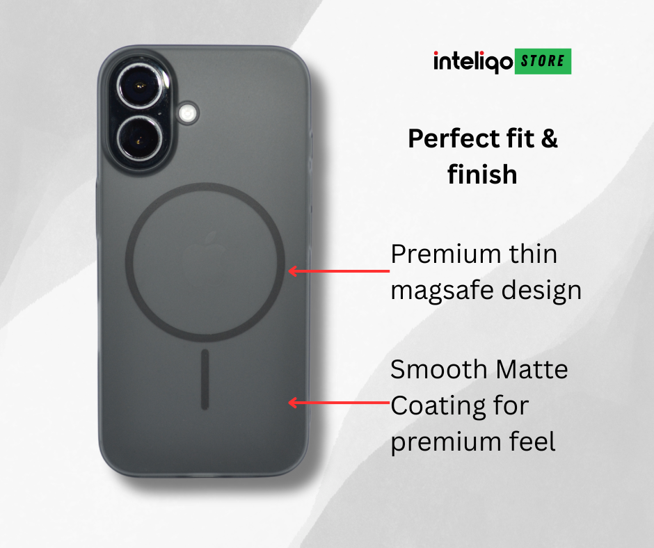 Thumbnail: Inteliqo Premium Paper Thin Case Cover for iPhone 16