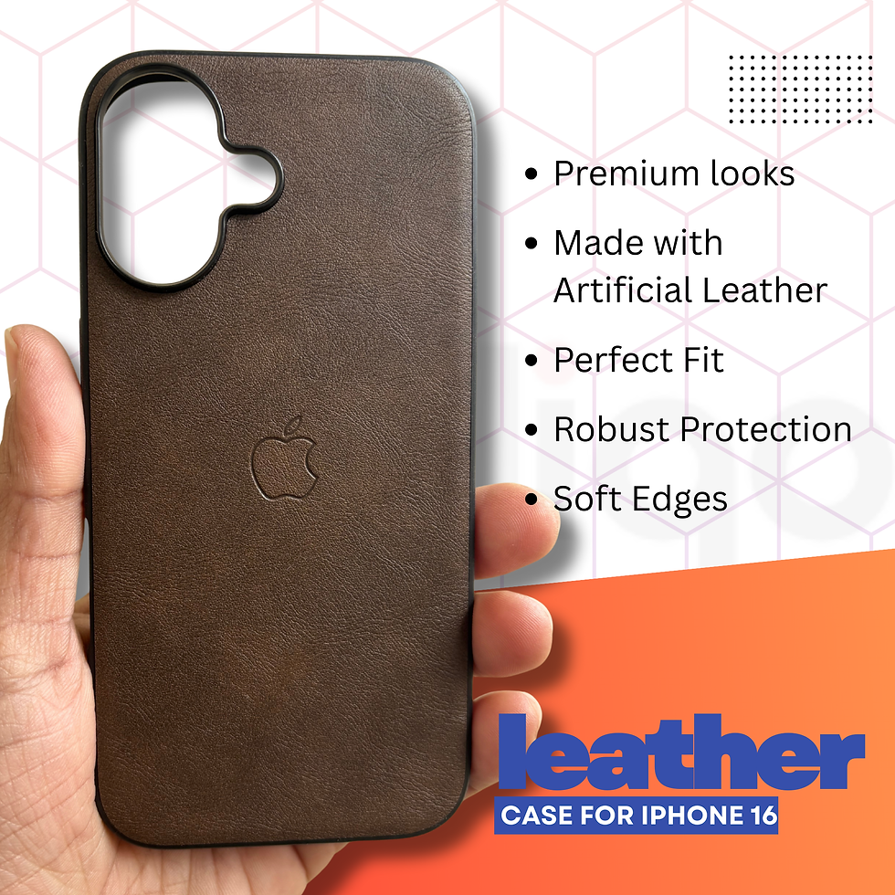 Thumbnail: iPhone 16 Leather Case