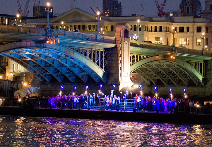 The Shout performing during The Singing River (2007)
