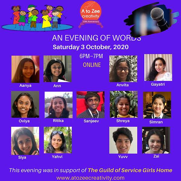 2020: An Evening of Words