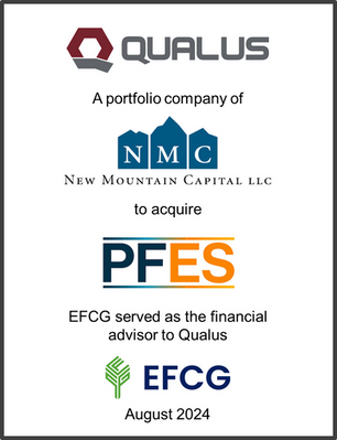 EFCG advises Qualus Corporation on its planned acquisition of Planet Forward Energy Solutions, LLC