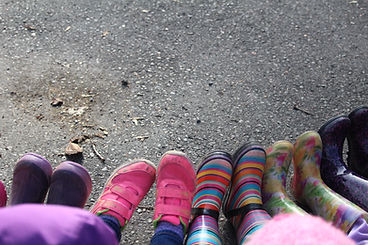 child at maple syrup festival
