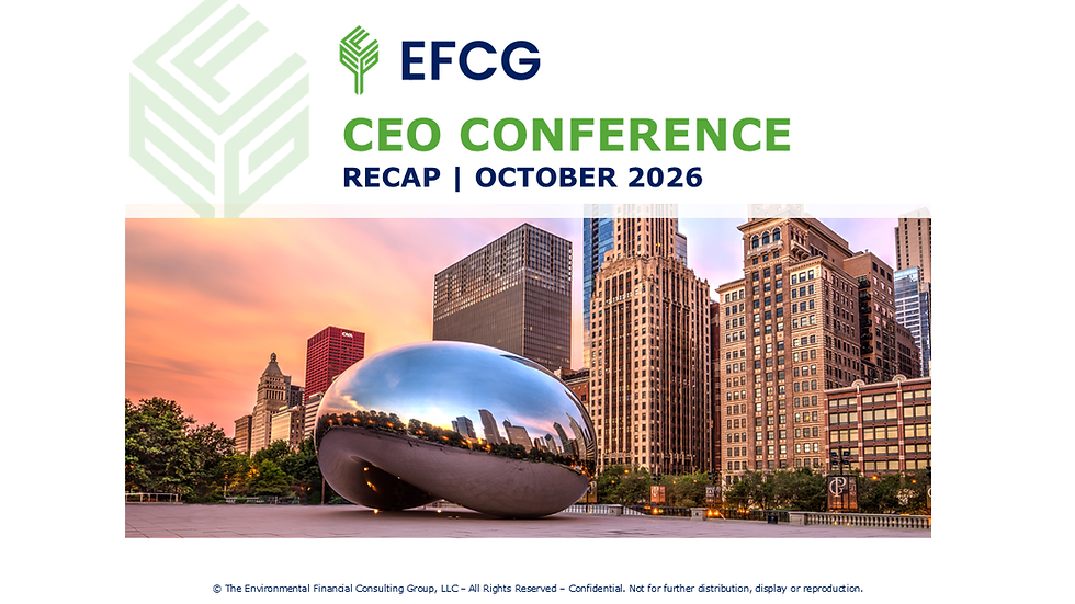 2026 EFCG AEC CEO Conference Recap