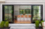 Kelly McGuill Home, French Doors patio to kitchen