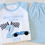 Thumbnail: Race Car Birthday PJs | Personalised Blue PJs | cars