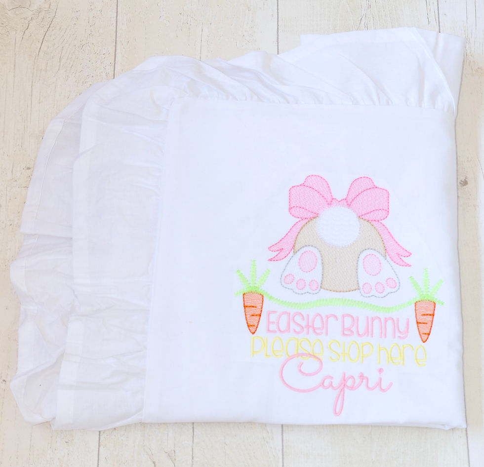 Bunny Bum Pillow Case