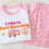 Thumbnail: Hippie Chick Birthday PJs | Personalised Pink PJs |