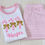 Thumbnail: Candy Cane PJs, Personalised Pink Christmas PJs
